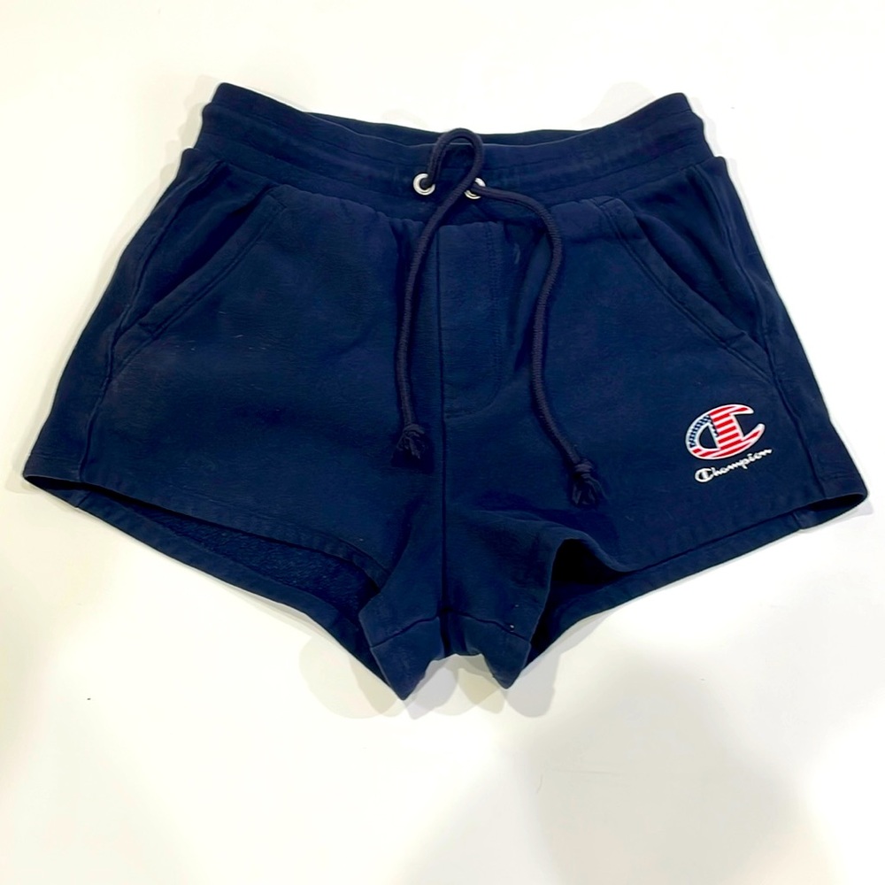 Champion women’s gym shorts/short shorts, size medium